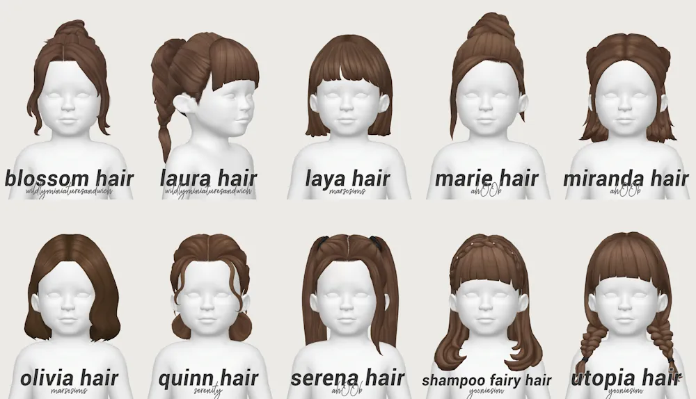 Toddler Hair Conversions Pt.3 image