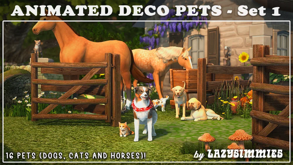 Animated Deco Pets Set 1 image