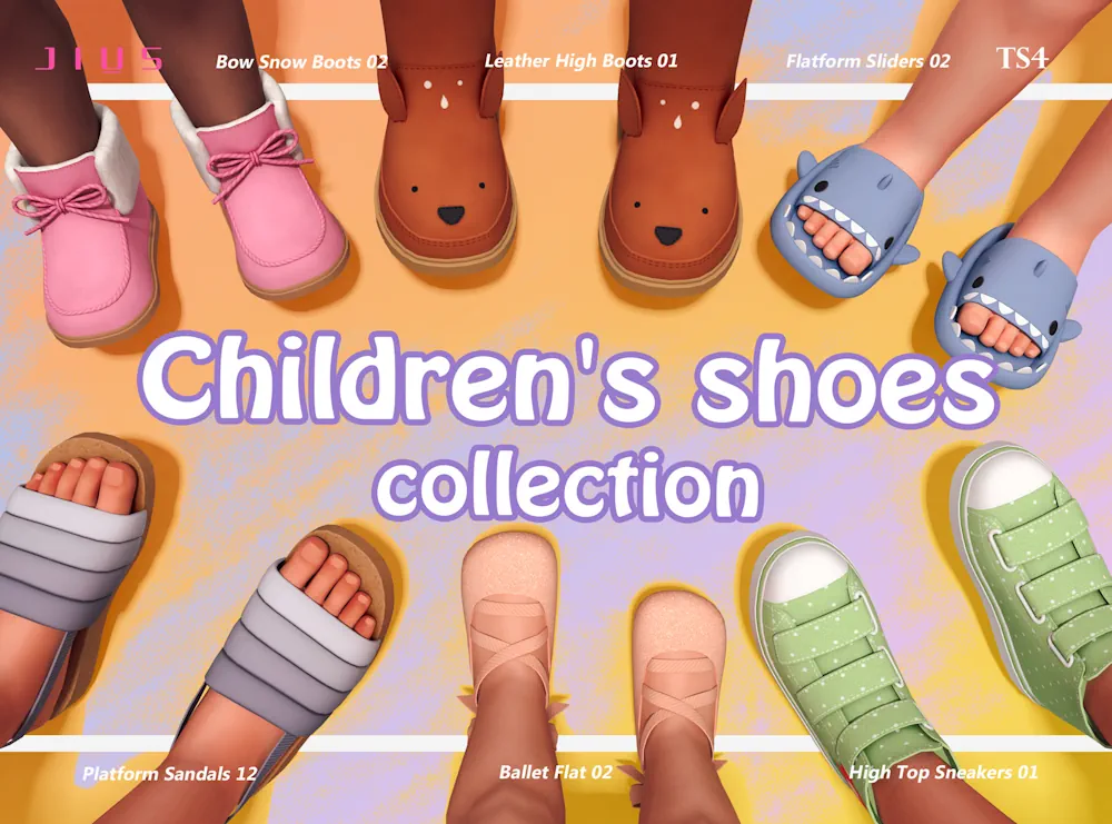 Children's Shoes Collection 01 image