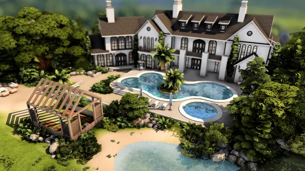 Country Farm Mansion image