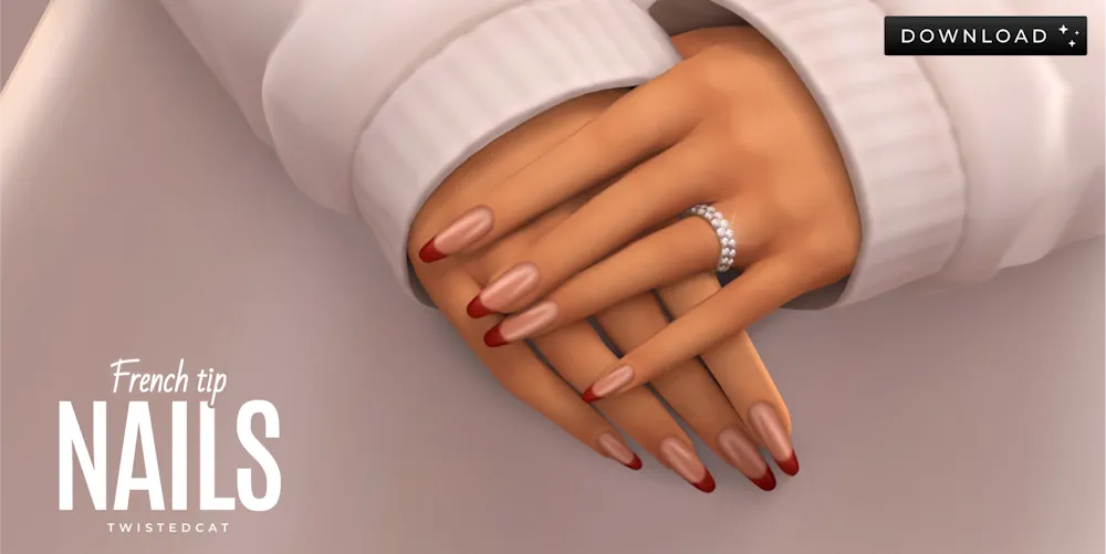 French Tip Nails image