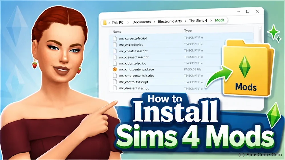 How to Install Sims 4 Mods