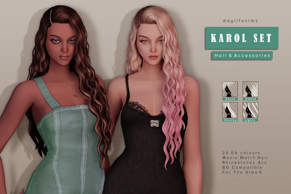 Karol Set Hair image