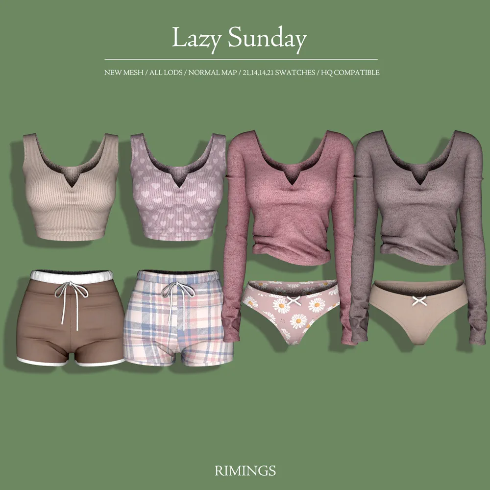 Lazy Sunday Outfit Set image