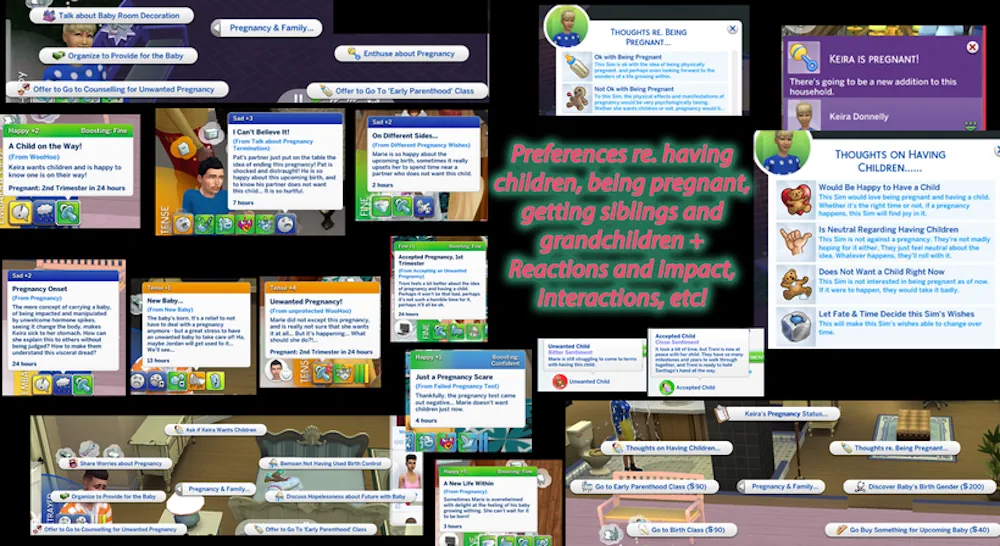 RPO Pregnancy Preferences Mod image