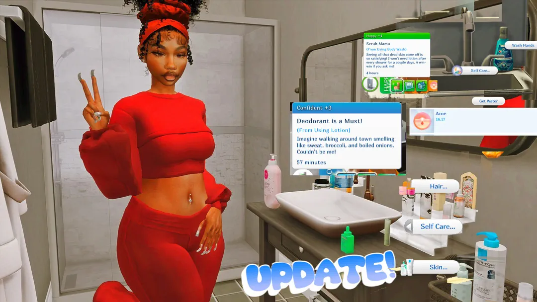 Self Care Mod: Skin image