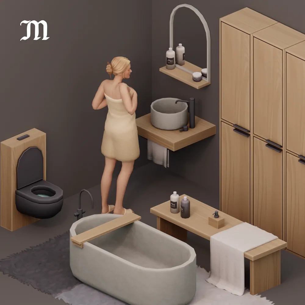 Serene Bathroom Set image