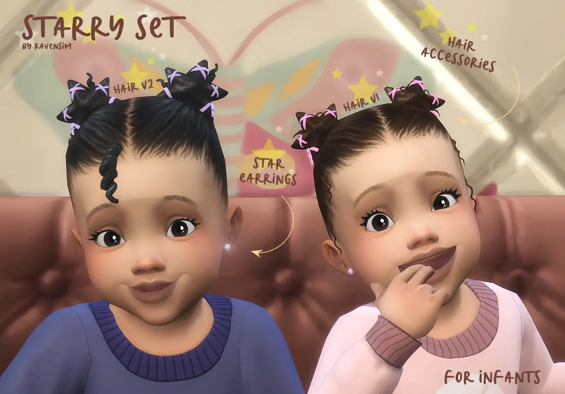 Starry Set For Infants image