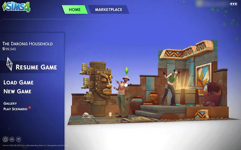Classic Renders Main Menu Override image