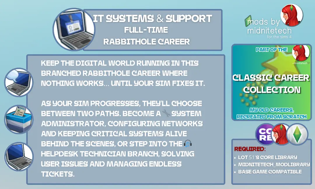 IT Systems & Support Career image