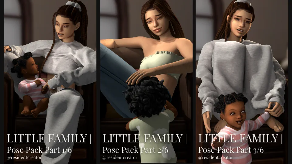 Small Family Pose Pack image