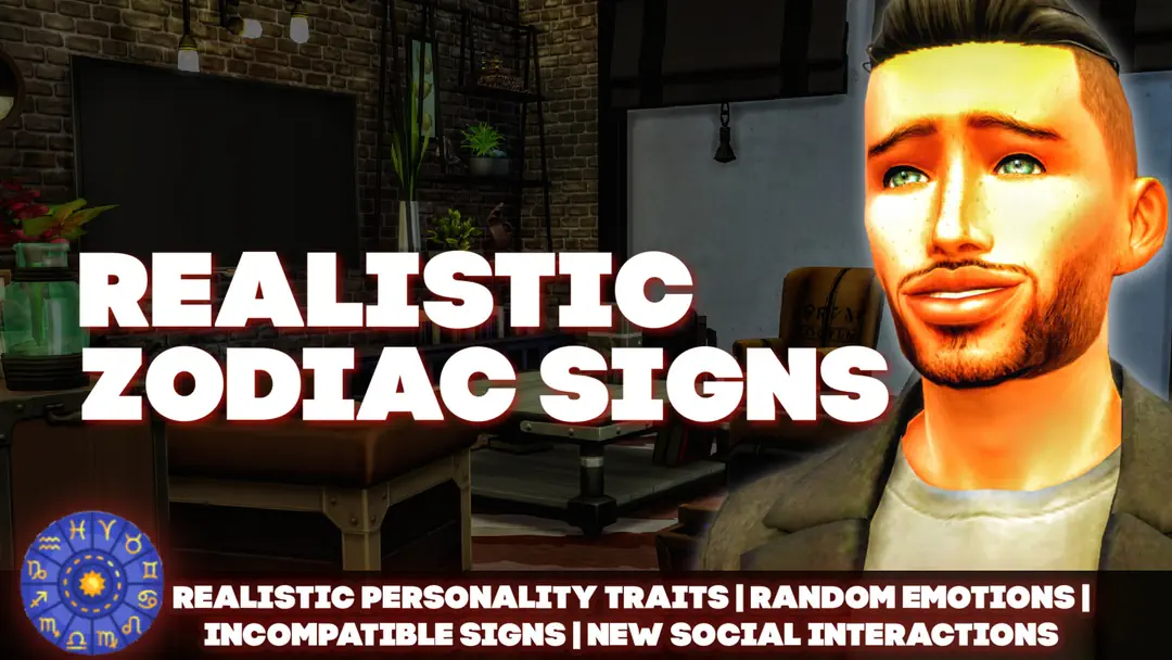 Realistic Zodiac Signs image