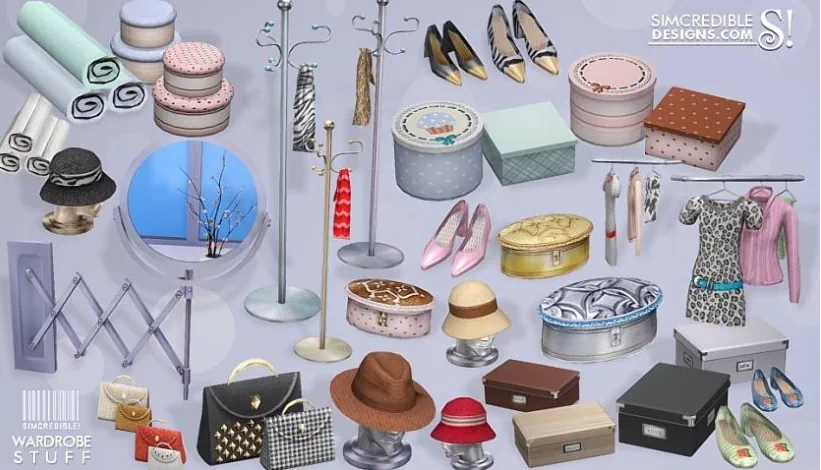 Wardrobe Stuff Clutter image
