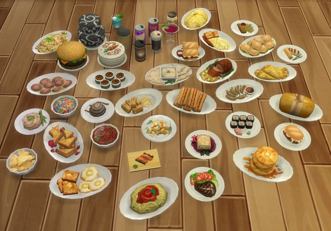 A.I. Upscaled Food image