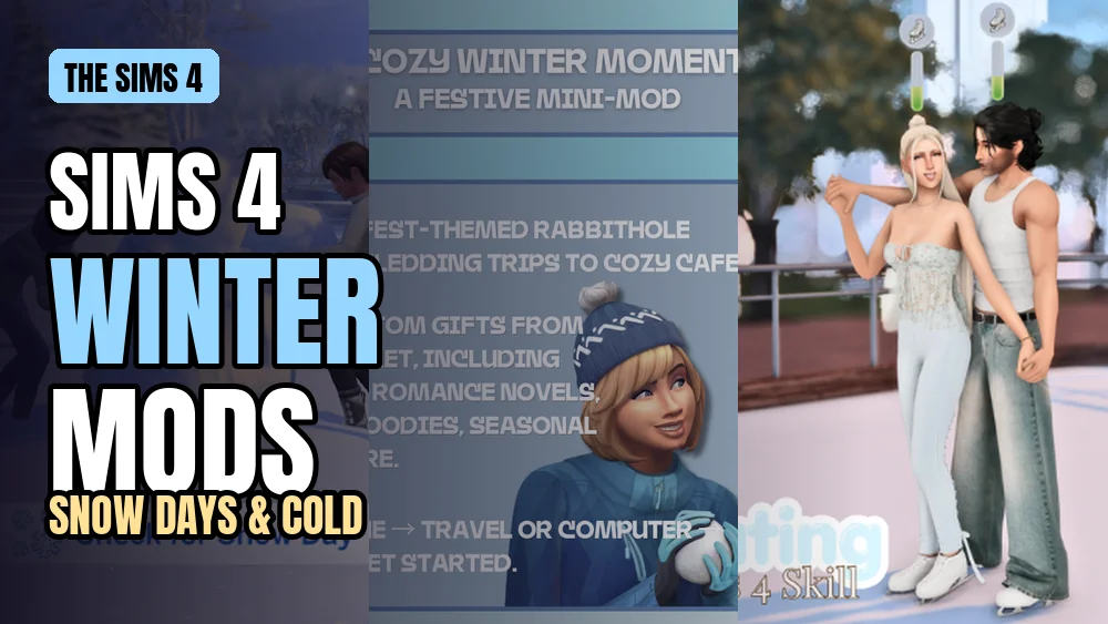 Sims 4 Winter Mods (2026): 8 Mods for Snow Days and Cold Weather image