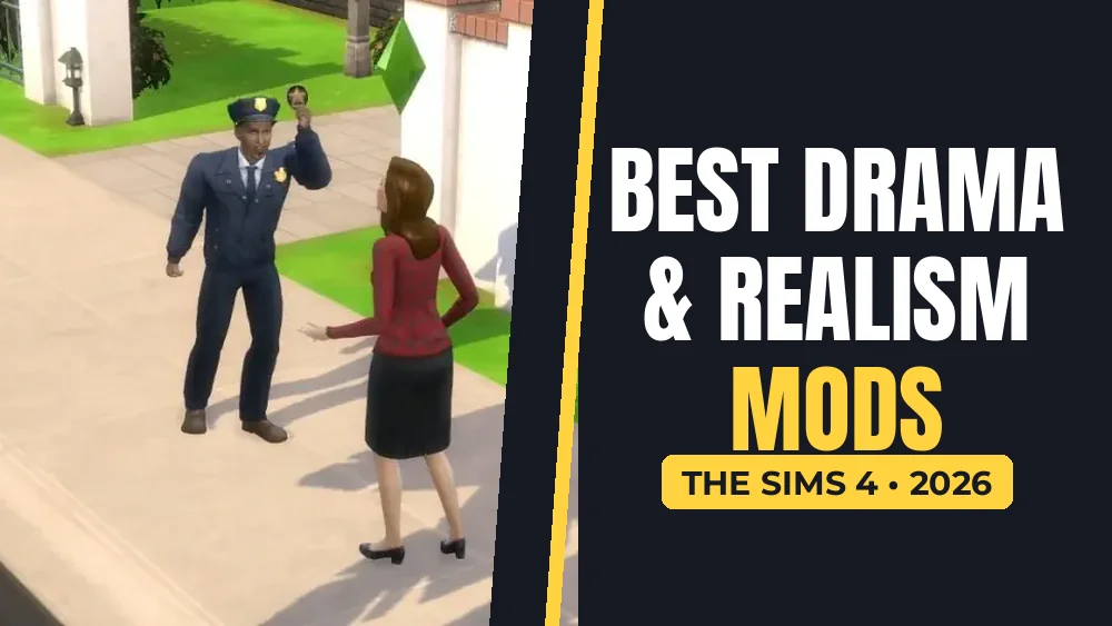 Best Sims 4 Drama & Realism Mods 2026 image