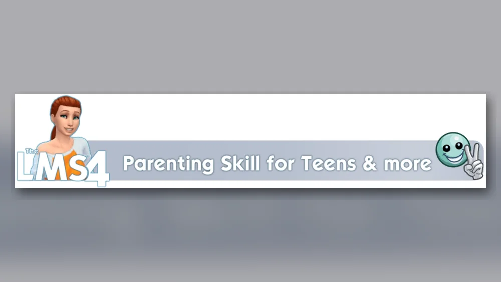 Parenting Skill for Teens and more Sims 4 mod by LittleMsSam